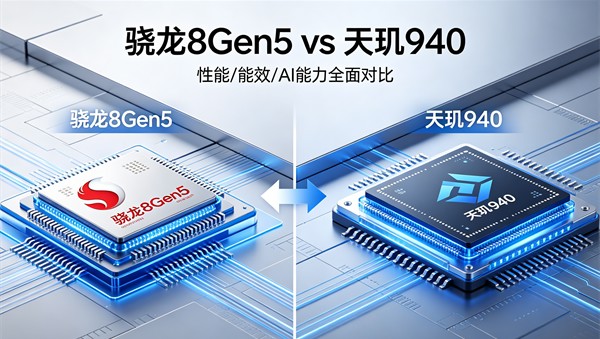 骁龙8Gen5对比天玑940,旗舰芯片实测差距有多大 骁龙8Gen5对比天玑940,旗舰芯片实测差距有多大